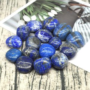 Figurines décoratives Lapis Lazuli rond naturel, pierres roulées en vrac, spécimen de gravier, cristaux de guérison, minéraux, pierres précieuses pour Aquarium, maison