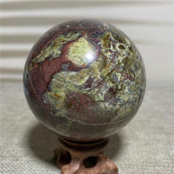 Figurines décoratives sphère naturelle Pietersite cristal cadeau ameublement décoration de mariage pierre pierre précieuse Globe Reiki maîtres le
