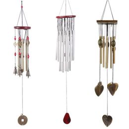 Decoratieve beeldjes Objecten Wind Chimes Aluminium Tube Outdoor Living Yard Garden Roombuizen Bellen voor toeristische attractie Decor Supplies #