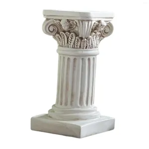 Figurines décoratives sur pied, Statue, colonne grecque, pilier romain pour décor de scène de mariage