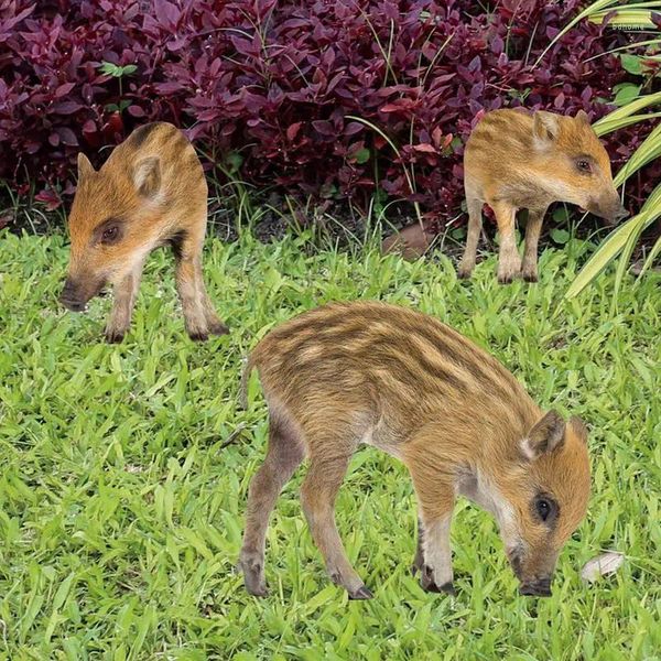 Figuras decorativas Estatuas de cerdo Apuesta acrílica Atornizantes de animales con estampado de doble cara ESCULTURA DEL JARDÍN ESCULTURA ARTE JARDENACIÓN