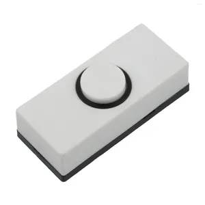 Decoratieve Beeldjes Plastic Harde Bedrading Druk Knop Wit 86MMX37MMX22MM Deurbel Inserts Muur Woninginrichting Decoratie