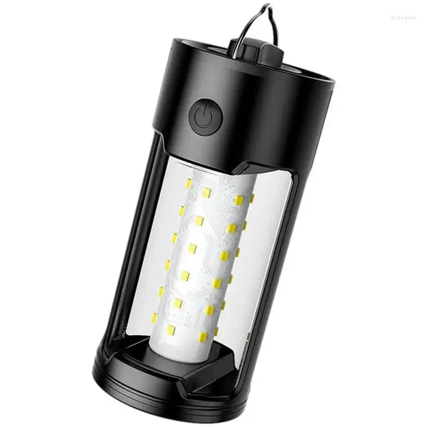 Figuras decorativas luces de campamento portátiles Luz LED recargable de 10 W Lantern para carpas al aire libre Equipo de iluminación alta