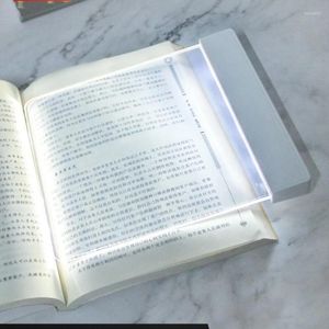 Decoratieve beeldjes Lezen Nachtlampje Leren Speciale oogbescherming Slaapkamer Slaapzaal Artefact Bladwijzer Led-tablet