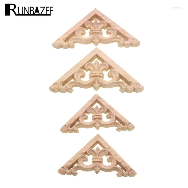 Figurines décoratives Runbazef sculpteur sur bois accessoires de style européen