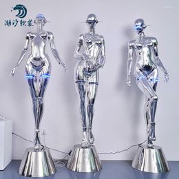 Figurines Décoratives Sculpture De La Déesse Base De Montagne Vide Grande Figure Scientifique Et Technologique Ornements Décoration Tendance De Bar