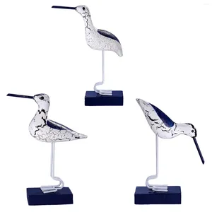 Figurines décoratives Seagull Decor Table Topper Beach Desktop Dining Mediterranean