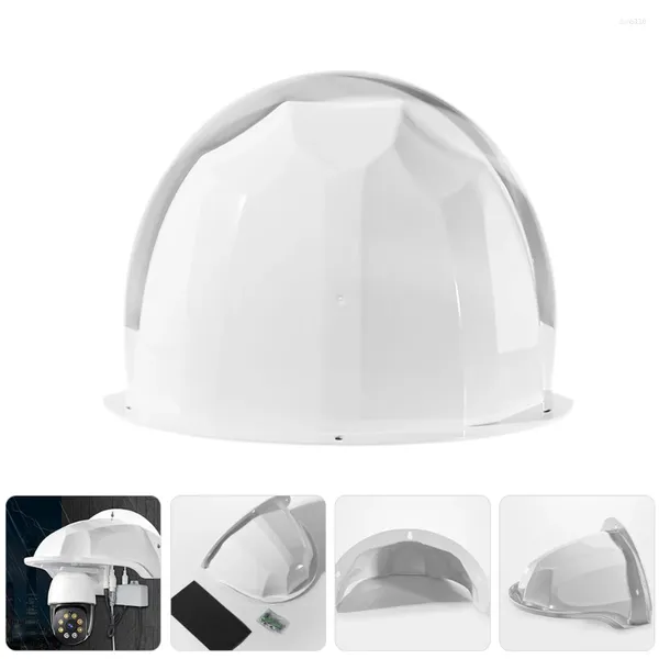 Figurines décoratifs Sécurité de sécurité Protection de caméra Couvrer en plastique Logement de pluie Visor Soleil extérieur ABS Protector CamCrorder