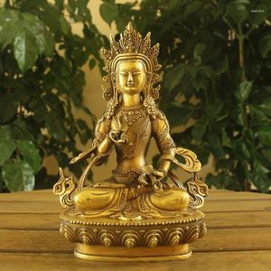 Figuras decorativas Bronce de siete pulgadas Vajrasattva Estatua de Buda Tántrico Vajradhara al por mayor