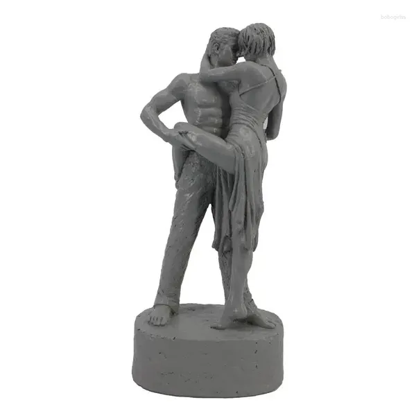 Figurines décoratives SHANCO Tango amant Art résine Sculpture danse Statue abstraite romantique Figurine maison déco