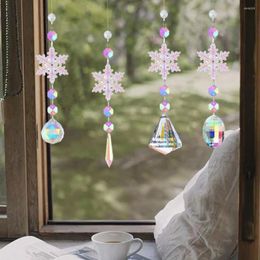 Figurines décoratives Snowflake sur le thème du vent Perfect pour les décorations de Noël.Home Dormitory Bedroom Office, etc.