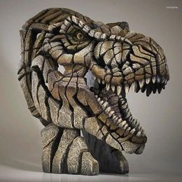Decoratieve beeldjes die hedendaagse dierenbeelden sculptuurcollectie Lion Tiger Bust by of Edge Scenes Home Decore accessoires