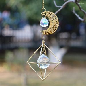 Decoratieve beeldjes Suncatcher Ab Crystal Wind Tuigzon Sun Catchers Muur Hangen voor Window Garden Decoratie Home Decor Living Room