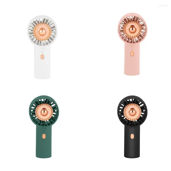 Figurines décoratives Ventilador Portable USB Rechargeable innovant 500 mah veilleuse ventilateurs de refroidissement ventilateur portatif à trois vitesses ajuster le ventilateur