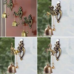 Figurines décoratives Vintage Metal Bell Door Shophepreer