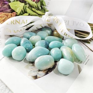 Figuritas decorativas, venta al por mayor, piedra caída de cristal de calcita caribeña de cuarzo Natural para decoración del hogar, 100g