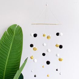 Decoratieve beeldjes Wind Chime Ratell Cartoon pluche schattige babywieg Mobilicine Home Decoratie