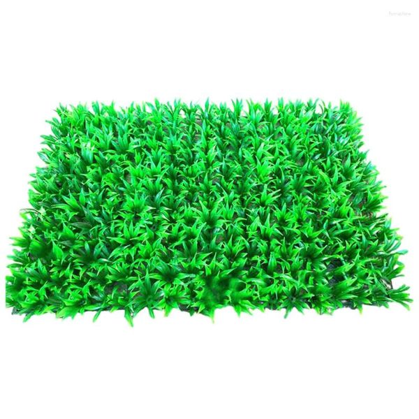 Fleurs décoratives 1 gazon artificiel Els salons 40 60cm herbe durable pour les familles