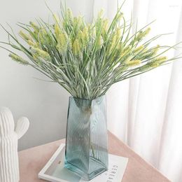 Decoratieve Bloemen 1 Tak Kunstbloem Vershoud Realistische Nep Mooie Lavendel Woondecoratie