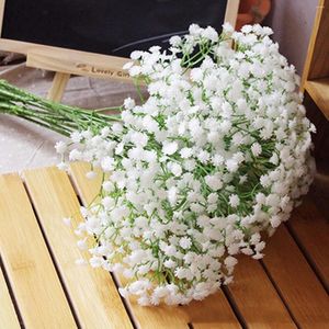 Decoratieve bloemen 1 PC Artificial Babysbreath Gypsophila Silk Flower Party Wedding Diy Home Decorations Garden