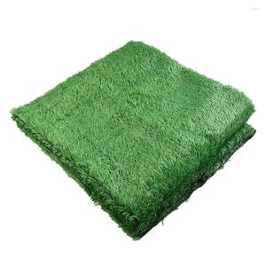 Tapis de gazon artificiel en plastique, fleurs décoratives, 1 pièce, faux vert, tapis de paysage de jardin synthétique, décoration de balcon et d'école