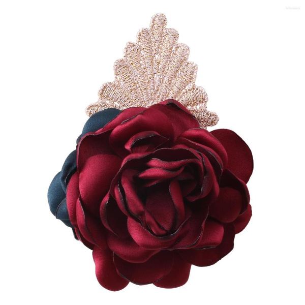 Fleurs décoratives 1 pièce mariage marié boutonnière et 1 pièce mariée demoiselle d'honneur dame poignet fleur à la main mode artificielle bal corsage