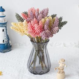 Fleurs décoratives 1 pièces Bouleting Foam Lavender Vases for Home Decoration Accessoires Artificiels Plants Produits ménagers Mariage