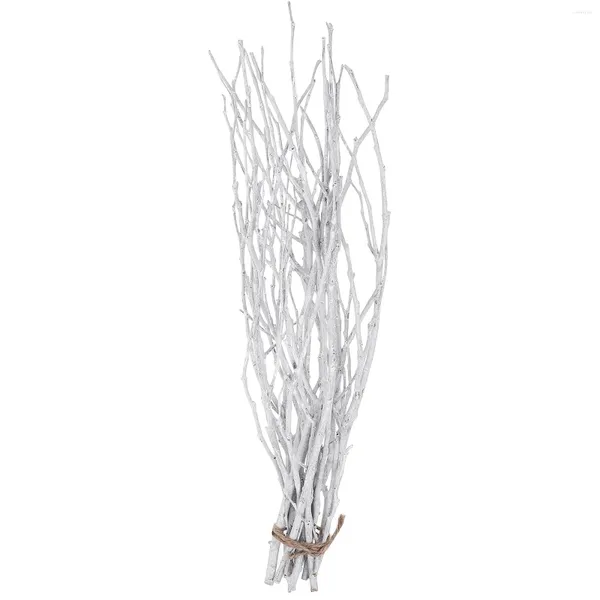 Fleurs décoratives 10 pcs 50 cm Brutriaux séchés remplissements de vase pour centres de table Branches en bois