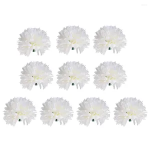 Decoratieve Bloemen 10 Stuks Kunstmatige Melaleuca Bruid Nep Boeket Zijden Doek Simulatie Duizend Laag Chrysant