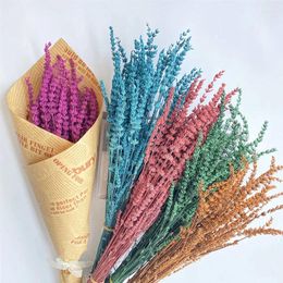 Fleurs décoratives 100g Provence fleur de lavande naturelle séchée pour la décoration de fête de mariage accessoires de décoration pour la maison Valentine