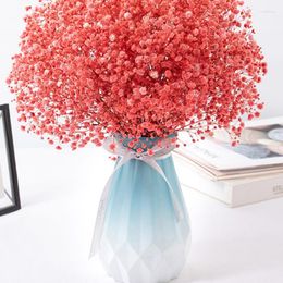 Decoratieve Bloemen 100g Gipskruid Gedroogde Gypsophila Arrangement Kunstmatige Bruiloft Decoratie Fleurs Valentijn Cadeau Ideeën Bloem