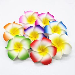 Decoratieve bloemen 100 STKS (5 cm) Hawaii PE Plumeria Bloem / Tropisch Schuim VOOR Hoofddeksels