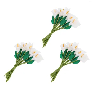 Decoratieve bloemen 144 stuks Handmatige simulatie Klein boeket Decor Kleine decoraties Papierambachten Maken van benodigdheden