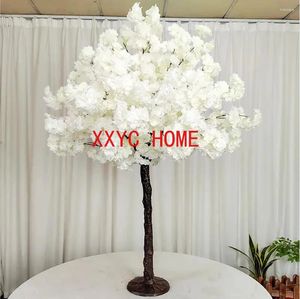 Decoratieve bloemen 15 stcs kunstmatige kersenbloesembomen voor binnenshuis thuiskantoor feestje Wedding Plant 1,5 m