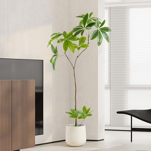 Decoratieve bloemen 180 cm grote kunstmatige geld Tree Plant binnen decoratie Pot Greenery