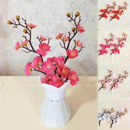 Fleurs décoratives 1 pièce, 30cm de longueur, artificielles, douces d'hiver, pour fête, jardin, maison, mariage, Bouquets simulés, accessoires Po de l'année