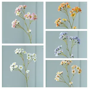 Decoratieve bloemen 1 stc kunstmatige korenbloem bloem kersen bloesem tak gesimuleerde nep bruiloft decoraties bloemen kunst pography props