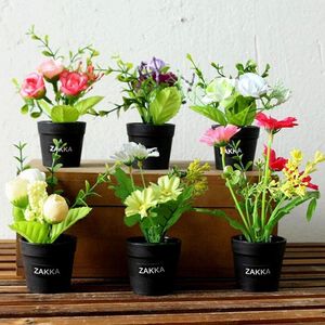 Decoratieve bloemen 1 van de kunstmatige plastic cactus Succulenten stekelige peer potplant geen pot milieuvriendelijke simulatie thuiskantoor bureaublad