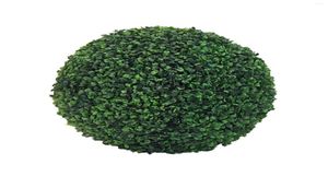 Fleurs décoratives 1pc grande plante artificielle verte boule topiaire arbre buis fête de mariage maison décoration extérieure plantes en plastique Gras9811472