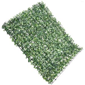 Fleurs décoratives 1pc pelouse simulée Turf artificiel FaUT plante feuillage haie d'herbe Herbe décor de jardin Courtyard Playground 40cmx60cm