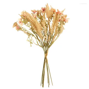 Fleurs décoratives 1pc petit Bouquet séché sauvage pour bricolage Arrangement Floral matériel maison mariage fête décor faux