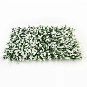 Fleurs décoratives 1PCS 40x60cm Plant artificiel pelouse pelouse fausse feuille jardin de jardin de gardien de confidentialité