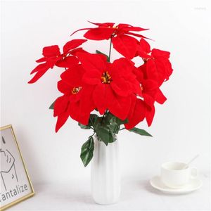 Fleurs décoratives 1 pièces beau mariage artificiel maison Table décor Long Bouquet organiser fausse plante saint valentin cadeaux