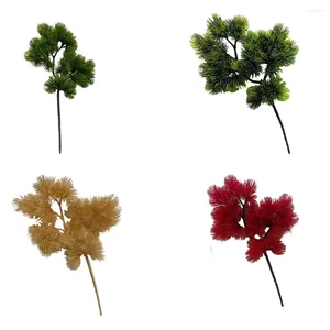 Fleurs décoratives 2 4pack lot facile à installer Matériaux de décoration accents muraux uniques Choisissez des couleurs préférées plantes artificielles intérieures