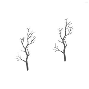 Decoratieve bloemen 2 stuks kunstboomtak Manzanita takken vaas decoratie Halloween decoraties stok plastic herfst