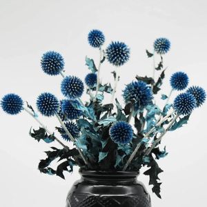 Fleurs décoratives 20 balles séchées bouquet de chardon