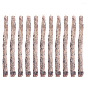 Fleurs décoratives 22 PCS DIY Crafts Birch Boulets de bois décor en bois Matériau de matériaux secs sèches PO Prop accessoire de modèle en bois