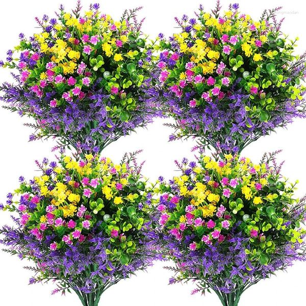 Fleurs décoratives 24 PC