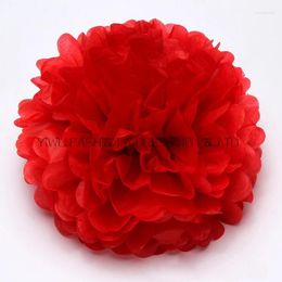 Fleurs décoratives 29 couleurs disponibles !! Grandes boules de papier de soie décor de fête 18 pouces (45 cm) 2 pièce/lot Pom fait à la main