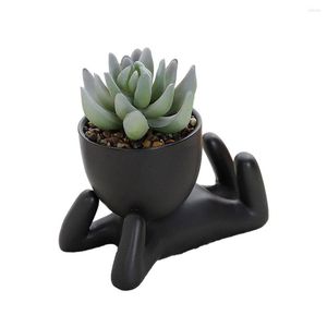 Decoratieve bloemen 2 stks kunstmatige mini succulente planten simulatie vormige bonsai nep bloem pot opranding tuin tafeltafel ornamenten